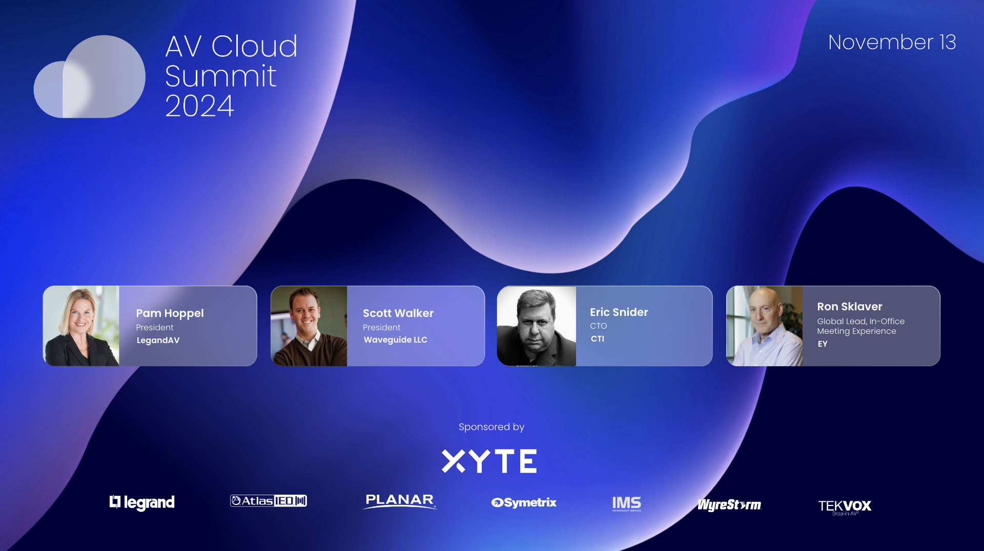 Embracing the Cloud: Cloud Strategies Throughout the Value Chain — AV Cloud Summit 2024